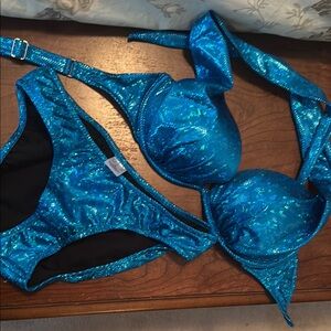 VENUS Shimmering Blue Bikini